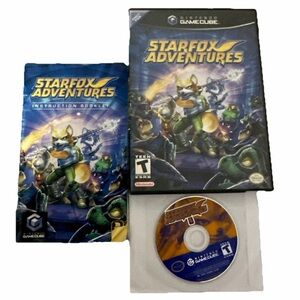 Nintendo GameCube Star Fox Adventures - Blue and Black